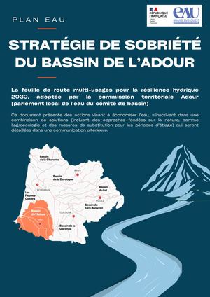 STRATÉGIE DE SOBRIÉTÉ DU BASSIN DE L’ADOUR