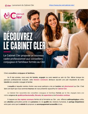 Mailing Anciens Ccf Cabinet Cler