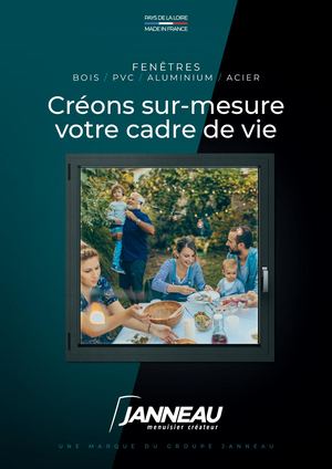 Catalogue Fenêtres Janneau