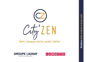 City'ZEN | Saint-Jacques-de-la-Lande - Gaîté à Saint-Jacques-de-la-Lande (35) - Résidence étudiants et jeunes actifs – Lamotte
