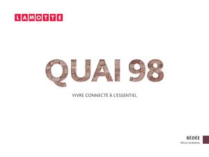 Quai 98 à Bédée (35) - Programme immobilier neuf – Lamotte