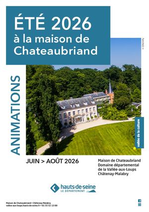 L'été 2026 à la maison de Chateaubriand