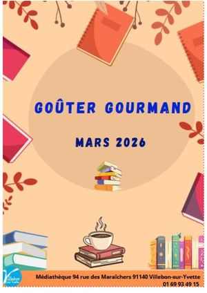 Le Gouter Gourmand Mars 2026