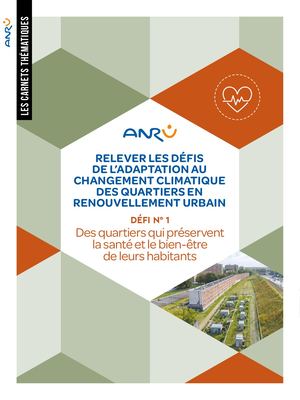 Carnet Adaptation changement climatique - Santé et bien-être