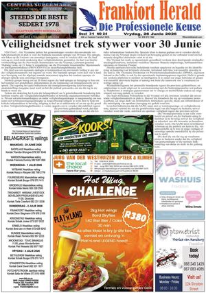 Frankfort Herald 26 Junie 2026