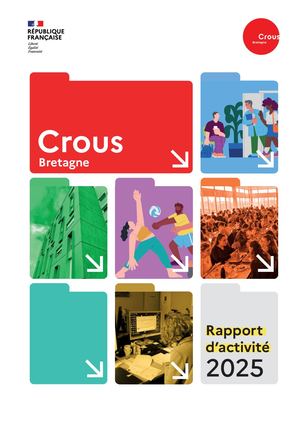Rapport d'activité Crous Bretagne 2025