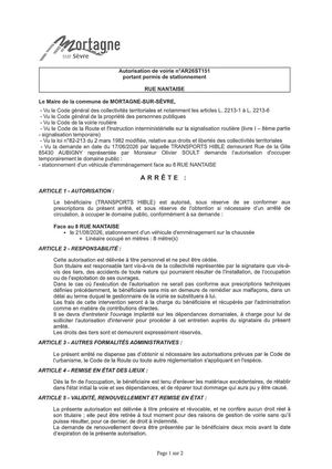 Ar26st151 Av Portant Permis De Stationnement Rue Nantaise 21 08 2026