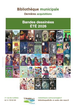 Juin 2026- Nouveautés BD