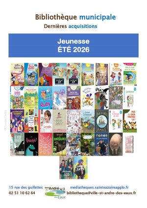 Juin 2026- Nouveautés Jeunesse