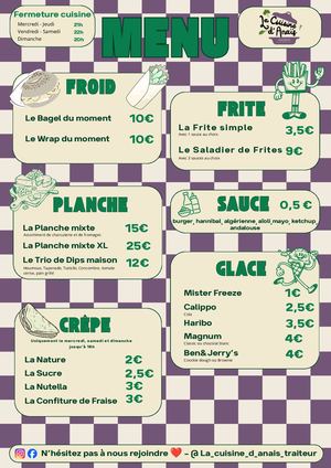 Carte Guinguette