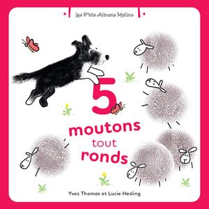Les albums malins - 5 moutons tout ronds