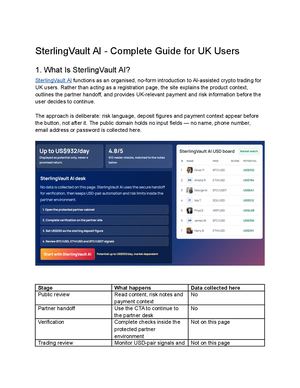 Sterlingvault Ai Guide
