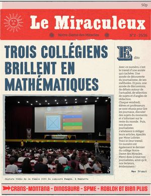 Le MIraculeux - Numéro 2 2026