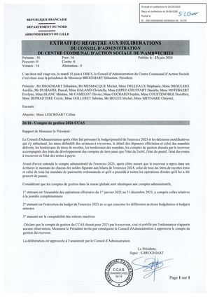 26 16 Compte De Gestion 2025
