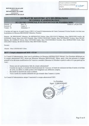 26 17 Compte Administratif 2025