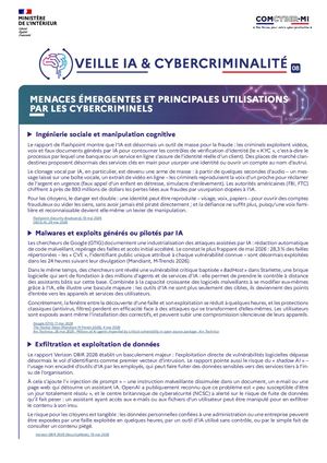 Veille Ia & Cybercriminalité #08
