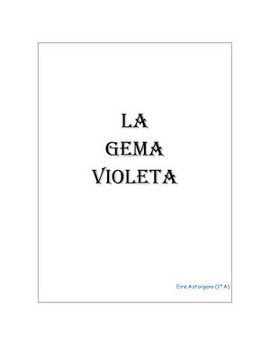 La Gema Violeta