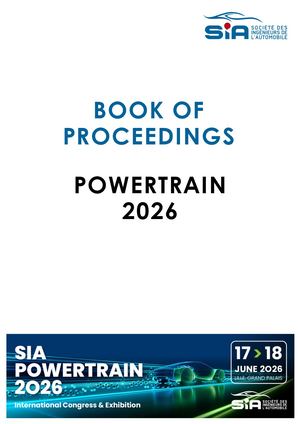 Book Of Proceedings SIA PWT 26