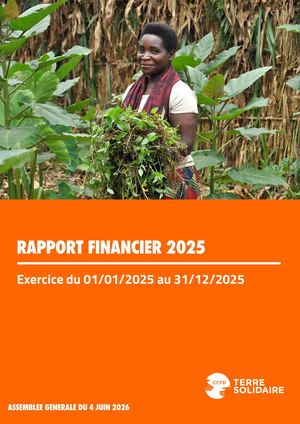 Rapport financier 2025 du CCFD-Terre Solidaire