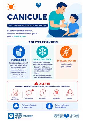 [TRS] Canicule - Protégez vos proches en pédiatrie