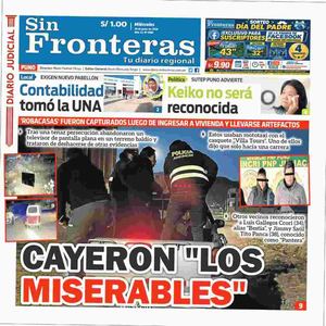 2026 06 24 Diario Sin Fronteras Puno
