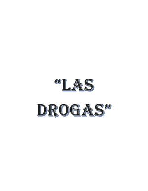 Las Drogas 1