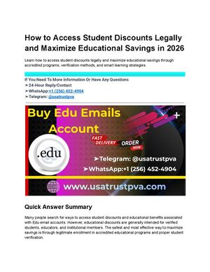 How To Buy Edu Email Accounts And Maximize Your Savings