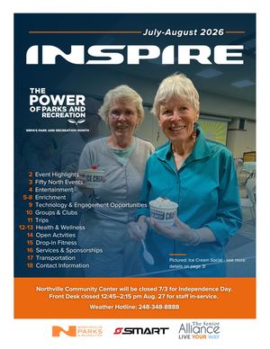 Inspire Newsletter July August 2026