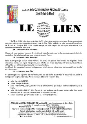 Lien Juillet Aout Septembre 2026