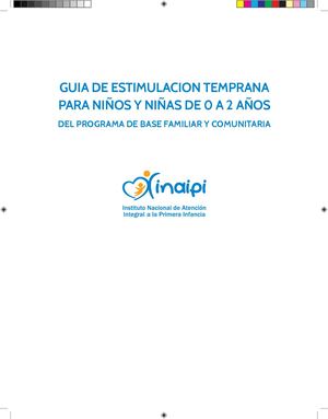 3 Guia De Estimulacion Temprana Para Nn De 0 A 2