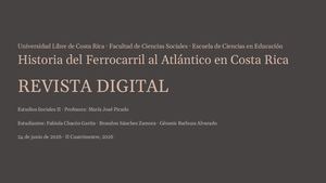 Revista Digital Historia Del Ferrocarril