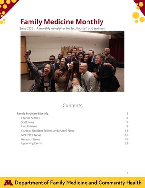 Family Medicine Monthly June 2026