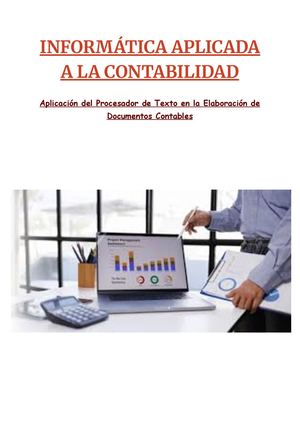 INFORMÁTICA APLICADA A LA CONTABILIDAD
