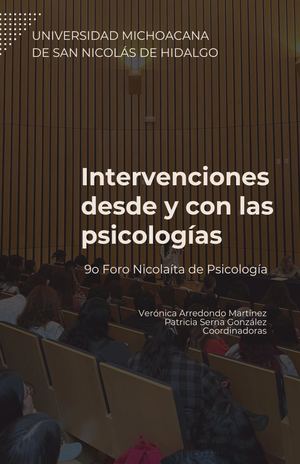 Intervecniones desde y con las psicologías