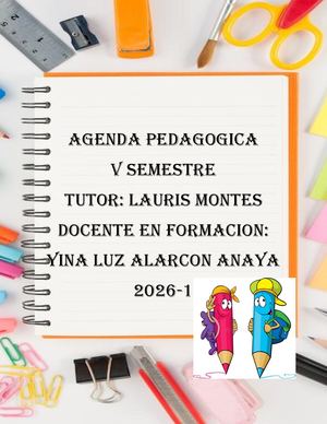Agenda V Semestre