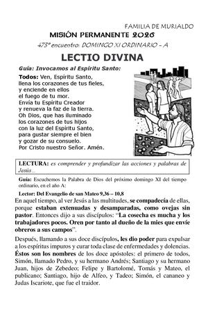 473 Domingo Xi Ordinario A