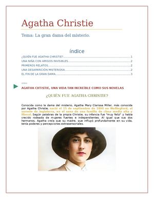Agatha Christie