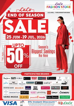 Eoss Upto 50% Tvm