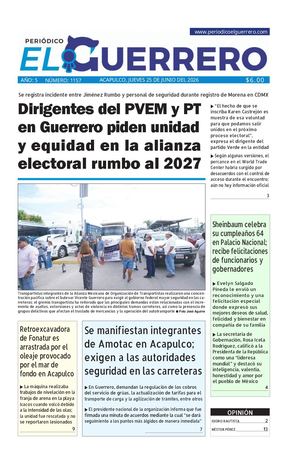 Jueves 25 de junio del 2026
