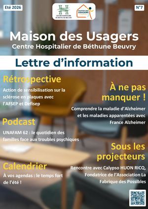 CHBB Lettre d'information MDU n°7 Eté 2026 Vnb