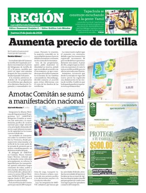Region Jueves 25 De Junio 2026