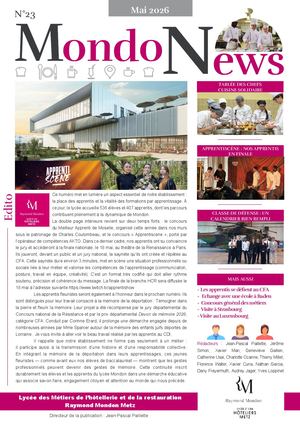 Mondon News 23 Mai 2026