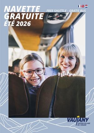 Horaires Navette gratuite été 26