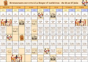 Restaurants Ouverts à La Roque