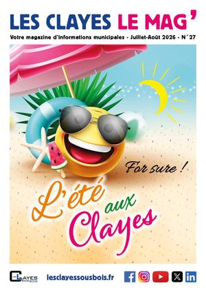 Les Clayes Le Mag' N°27 Juillet-Août 2026