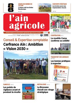 Ain Agricole vendredi 26 juin 2026