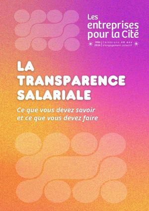 ©2026 LesentreprisespourlaCité. Parentalité & entreprise Transparence Salariale