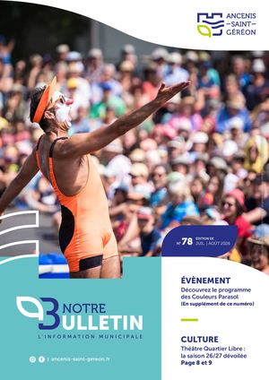 N°78 - Notre Bulletin - Juillet-Aout 2026
