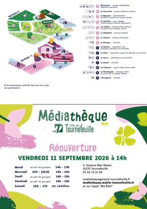 Livret d'accueil de la Médiathèque 2026