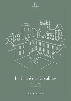 Plaquette Commerciale Carré Des Ursulines Uzes